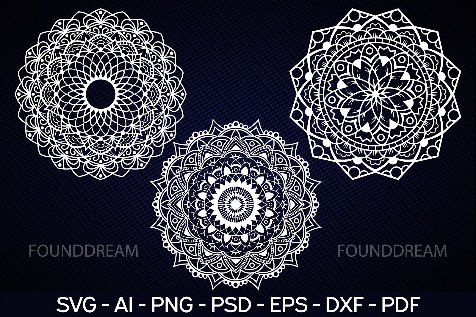 Download Cut Files Half Mandala Svg - Free Layered SVG Files