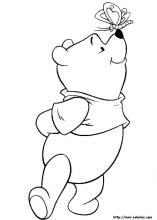 Take out your colors and other material to color these blank printables full of disney cartoons specially winnie the pooh through these disn. Winnie The Pooh Coloring Pages On Coloring Book Info