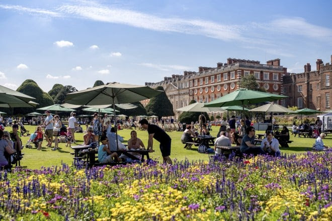 East Front Gardens during Hampton Court Palace Food Festival 2017, Hayley Bray Photography