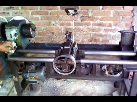 Cara Membuat Mesin Bubut Besi Sederhana 03 Mesin Bubut