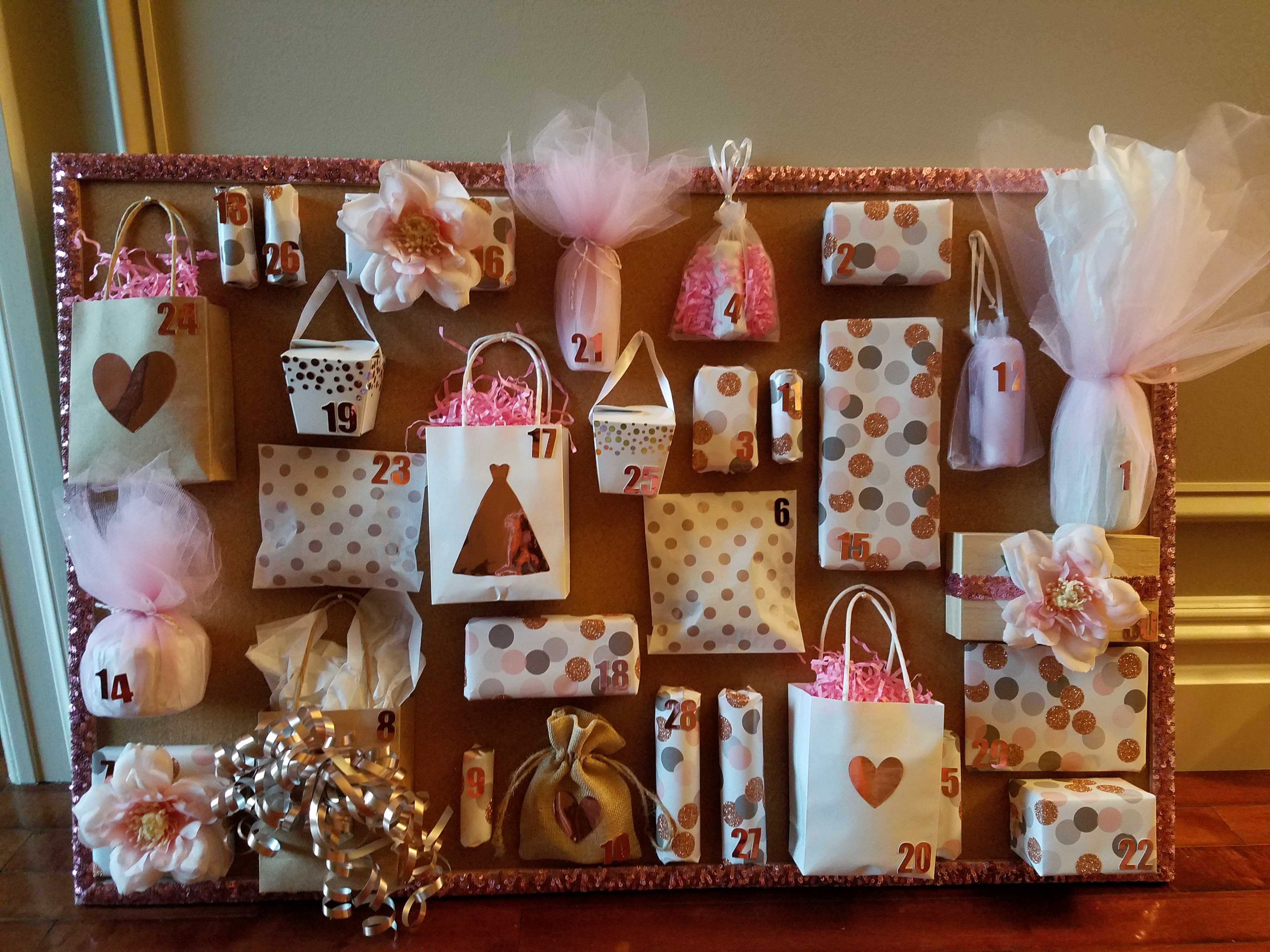 Maybe you would like to learn more about one of these? Bridal Shower Advent Countdown Wedding Calendar