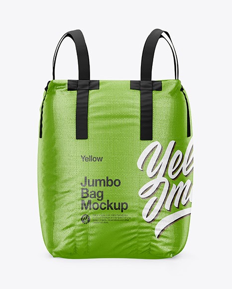 Download Jumbo Bag Mockup - Front View Packaging Mockups | PSD ...