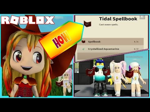 Chloe Tuber Roblox Islands Skyblock How To Get Tidal Spellbook Secret Weapon - how to make glass in roblox skyblock