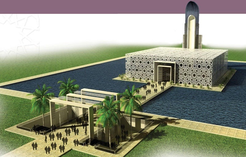 KOTAKITAKU Konsep Desain  Masjid  Modern Terapung Alresala 