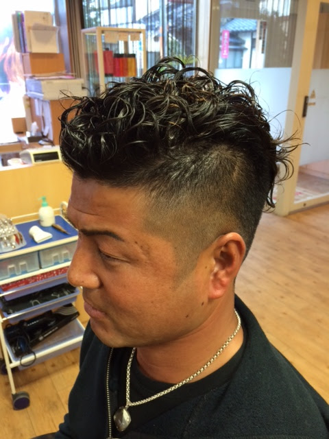 50 パーマ メンズ ワイルド ベストヘアスタイル
