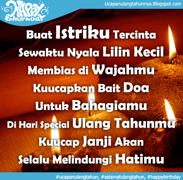 Ucapan Hari Lahir Buat Istri UCAPANKU