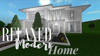 50k Modern House Bloxburg Beach House Ideas - roblox welcome to bloxburg cozy rustic yet modern single person home 20k