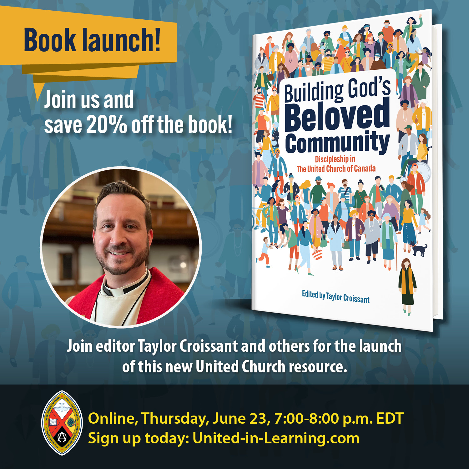 Building God's Beloved Community Book Launch Logo