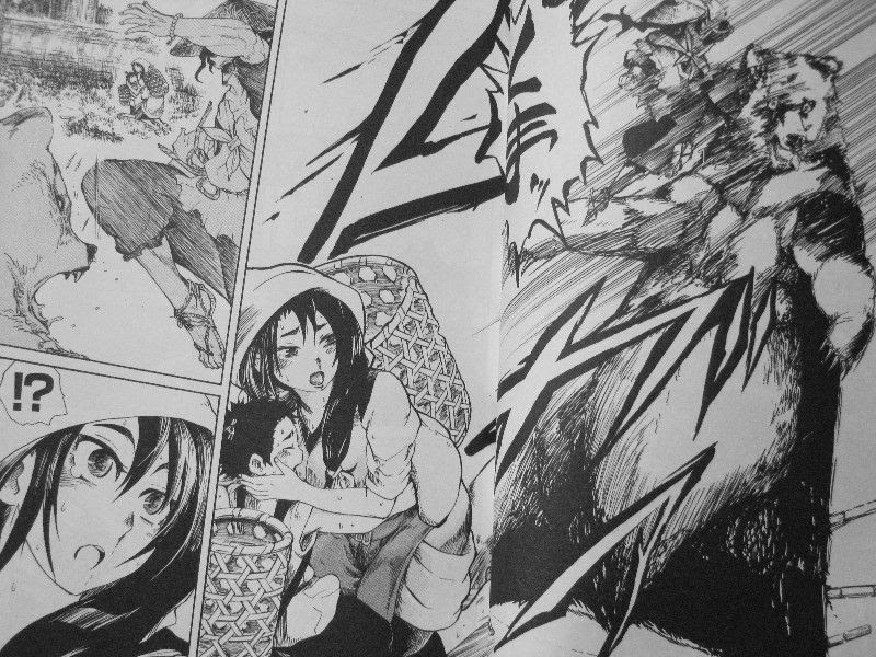 熊 漫画 人 食い 最高のキャラクターイラスト