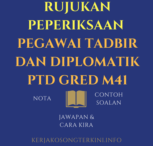 Contoh Soalan Exam Online Ptd M41 - Kecemasan l