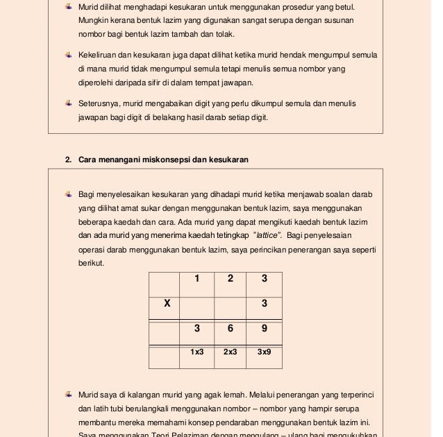 Contoh Soalan Matematik Bentuk Lazim - Selangor l
