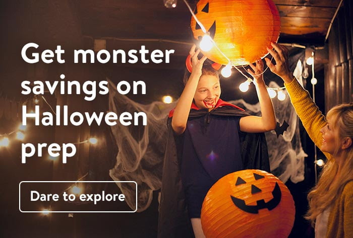 Shop for all the goodies you need for Halloween