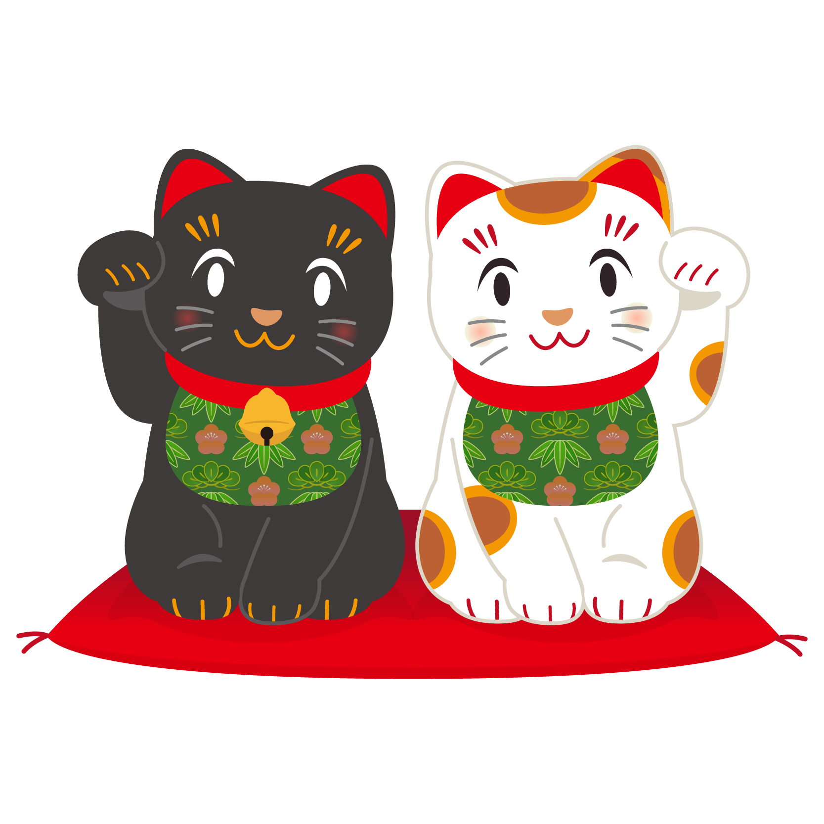 50 素晴らしい招き猫 シルエット イラスト フリー 最高の動物画像