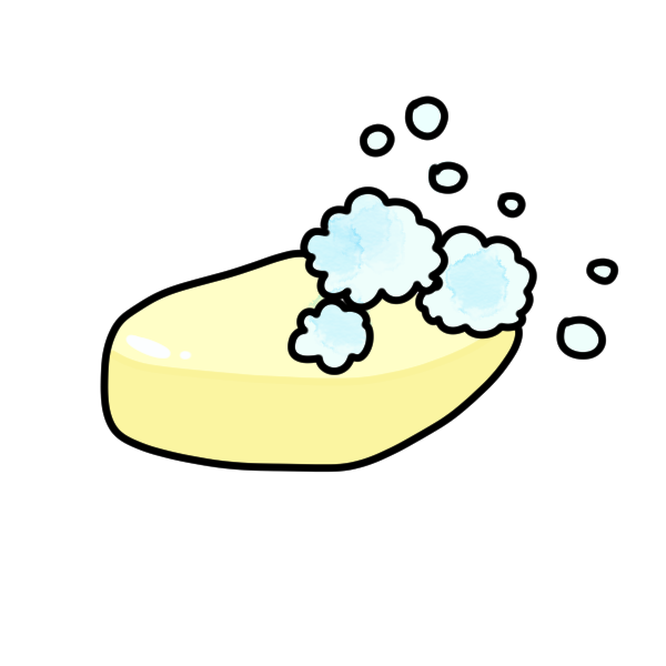 美しい花の画像 最高石鹸 イラスト