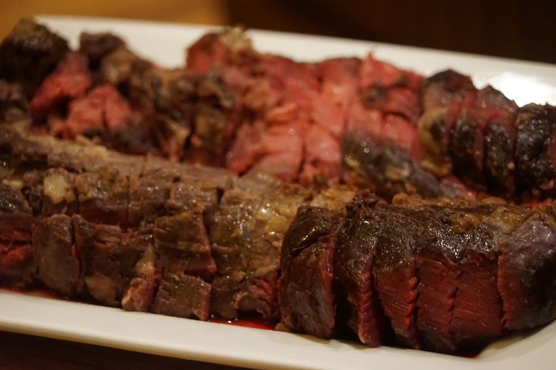 Cook until no longer pink in the center, about 12 minutes. Roast Beef Tenderloin With Red Wine Sauce My Story In Recipes
