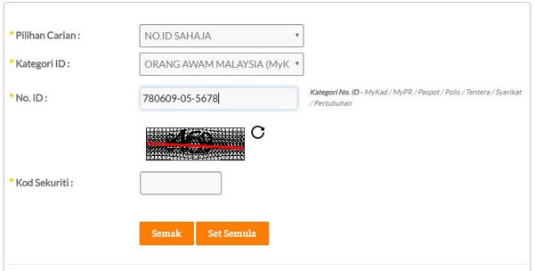 Cara Menulis Surat Rayuan Saman - Contoh 4S