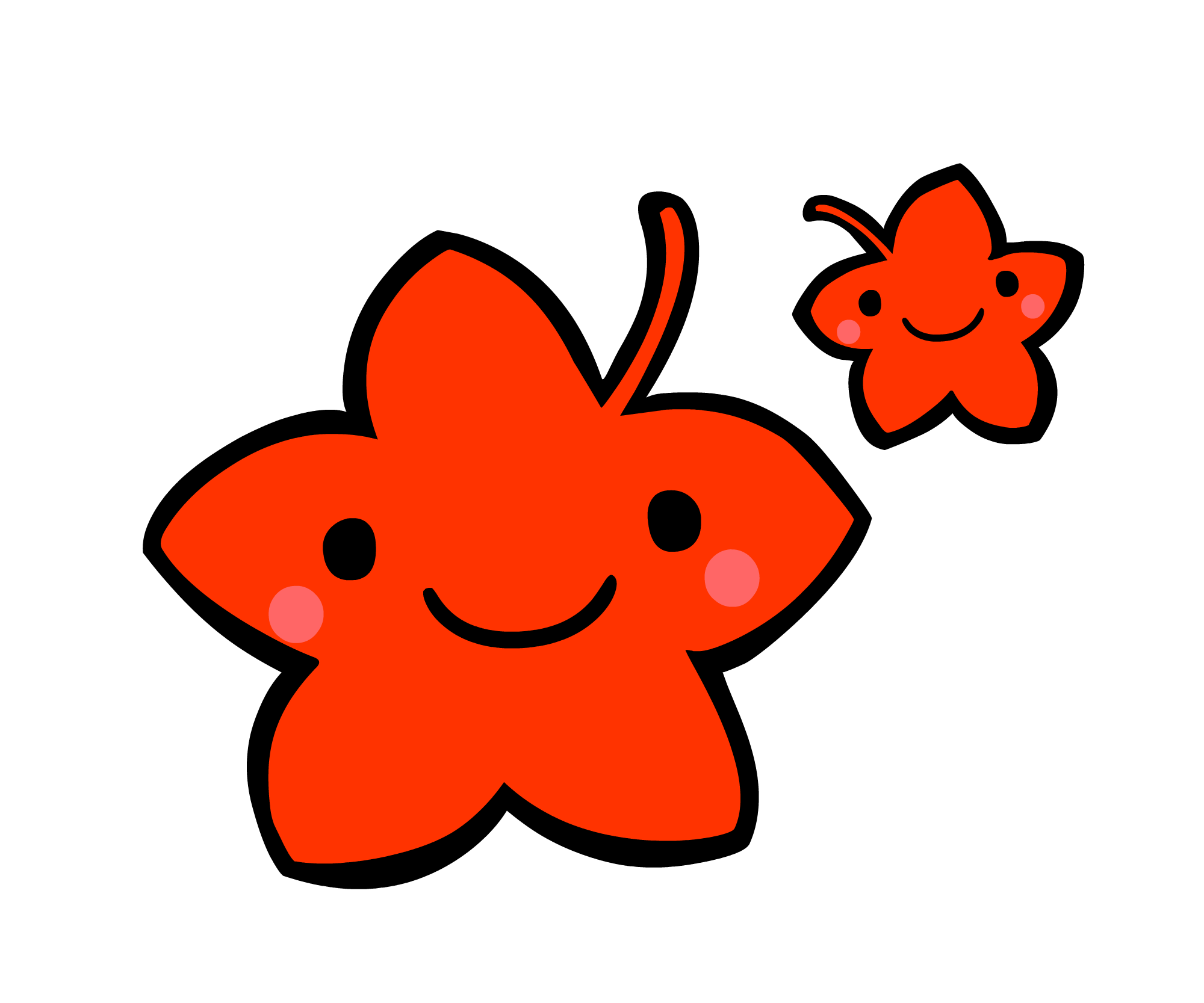 元の紅葉 イラスト かわいい ただのディズニー画像