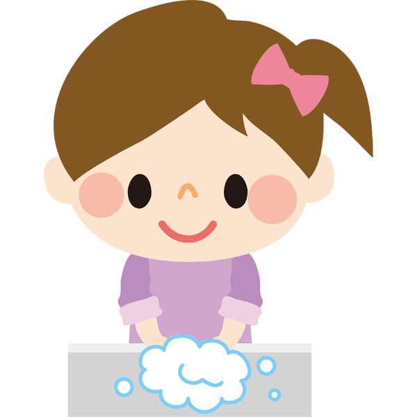 最高手洗い うがい イラスト かわいい 動物ゾーン