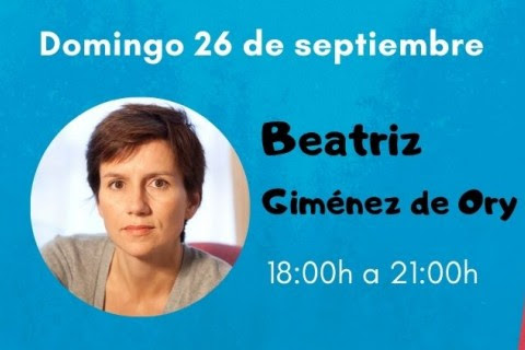 Beatriz Giménez de Ory en la Feria del Libro de Madrid