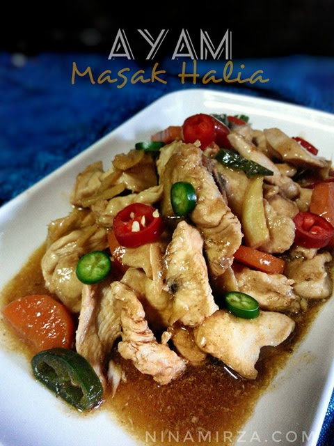Resepi Ayam Masak Cili Hijau Simple - Merdeka dd