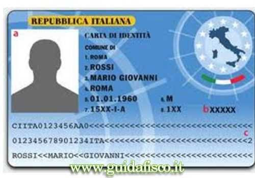 Carta D'identitaItaliana - Sample Site r