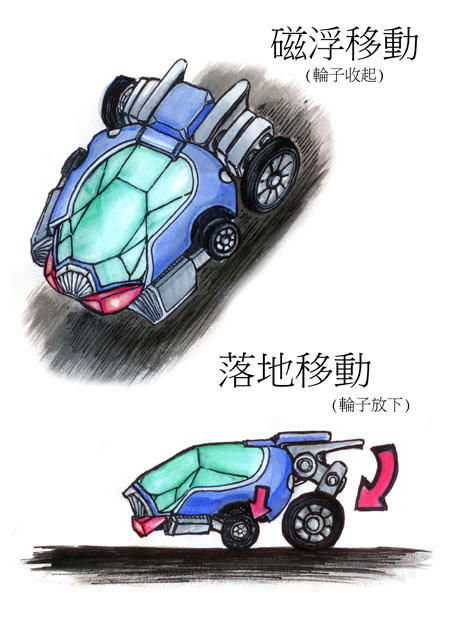 イラスト 未来 の 車 デザイン Kuruma