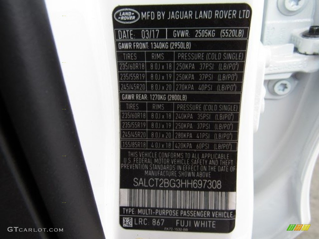 Name, hex, rgb, hsl, hwb, cmyk, ncol the javascript library used in the color converter can be downloaded from. 2017 Land Rover Discovery Sport Hse Luxury Color Code Photos Gtcarlot Com