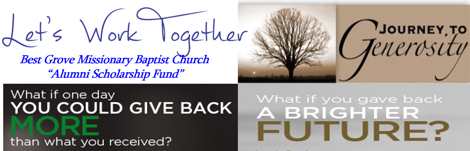 The first step to figuring out how to start a scholarship fund is to decide who your scholarship is for. Alumni Scholarship Fund