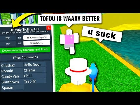 How To Use Ultimate Trolling Gui Roblox Bux Gg Scams - ultimate trolling gui roblox made by pristh bux gg fake