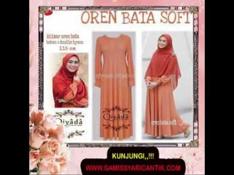 gamis batik  oki  setiana dewi Baju Gamis Remaja Trend 