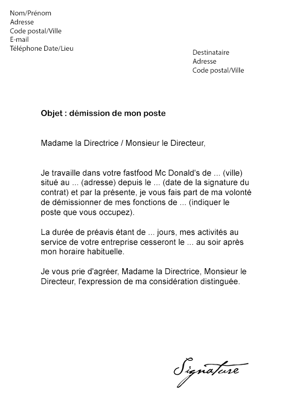 Lettre De Motivation Dominos Pizza Employé Polyvalent ...