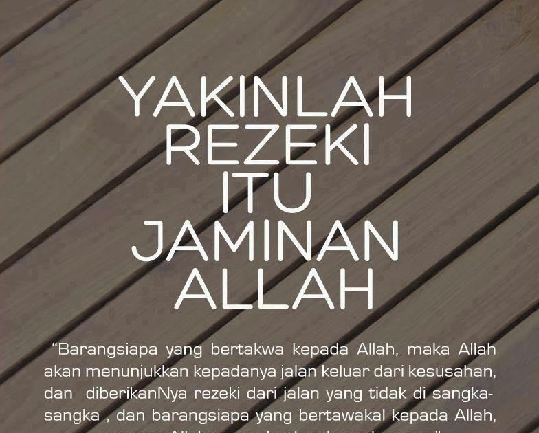  Jodoh  Maut  Rezeki  Ditangan Allah Kumpulan Caption