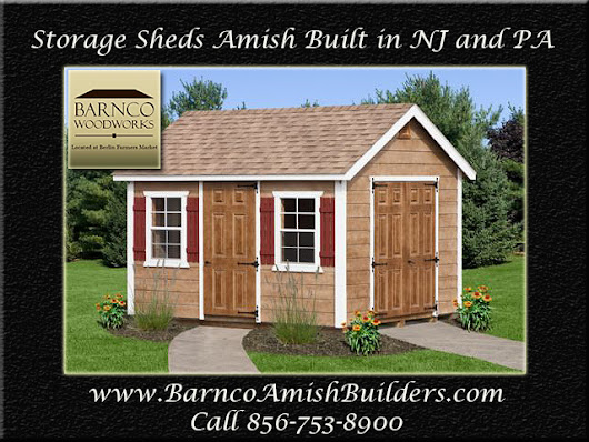 http://www.barncoamishbuilders.com our storage sheds are