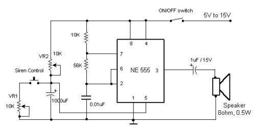 Rangkaian Sirene Sederhana ELEKTRONIKA 2020