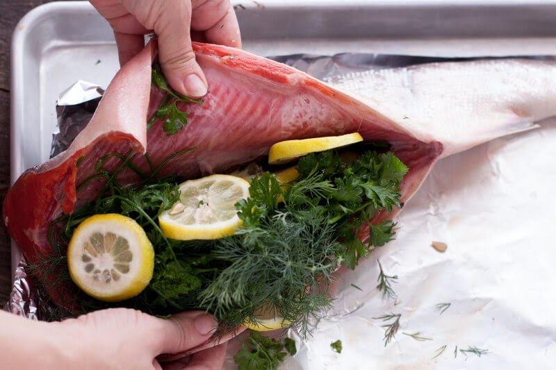 Costco Salmon Stuffing Recipe : Baked Salmon With Lemon ...