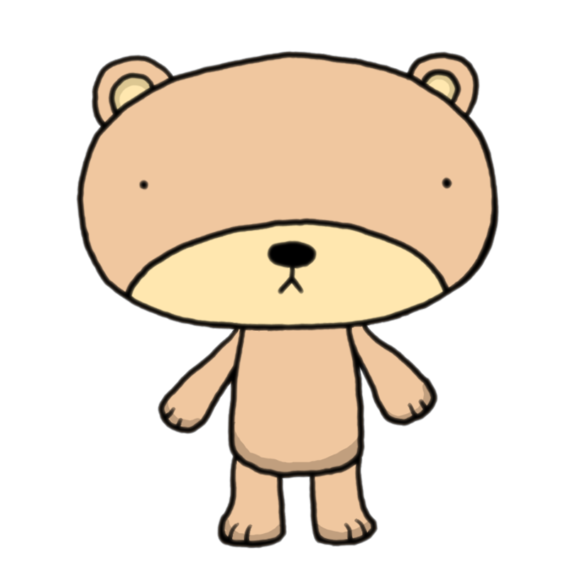 印刷可能無料 熊 イラスト かっこいい 無料イラスト素材集