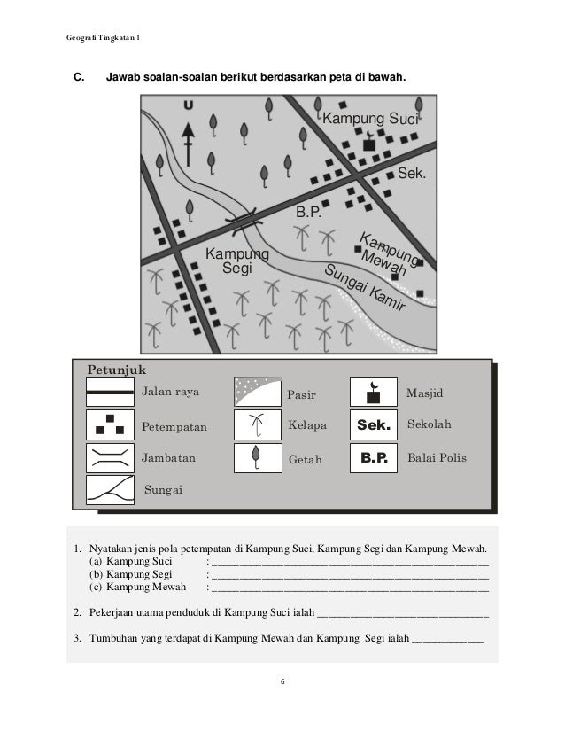 Soalan Geografi Bab 1 Tingkatan 1 - Malacca g