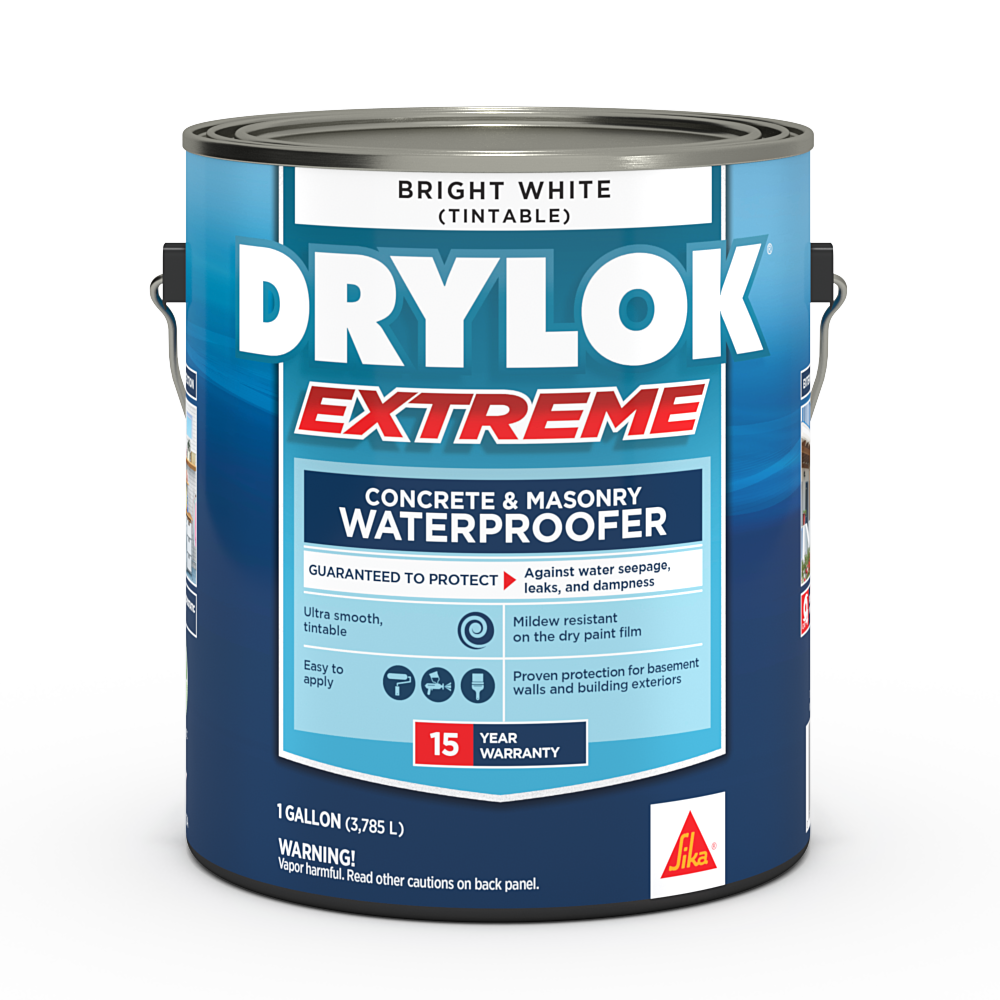 You can also use other waterbased waterproofing paint for this purpose. Ugl Drylok Extreme Masonry Waterproofer