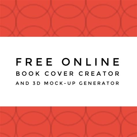 Download Free Ebook Cover Creator Book Mockup Generator Free Download Mockup