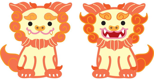 ベスト沖縄 シーサー イラスト ただのディズニー画像