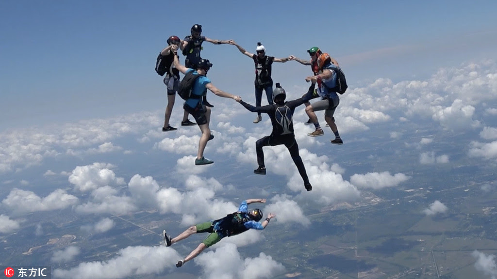 For experienced skydivers, a jump ticket is $25 going to 13500 ft. Unusual But True The Most Traveled Man On Earth Chinadaily Com Cn