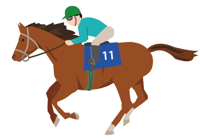 最高のイラスト画像 最高競馬 イラスト 無料