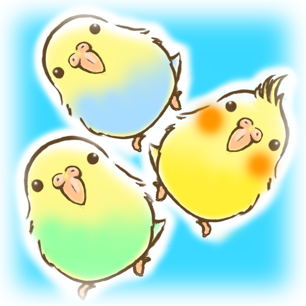 最高のスマホ インコ イラスト 壁紙 最高の花の画像