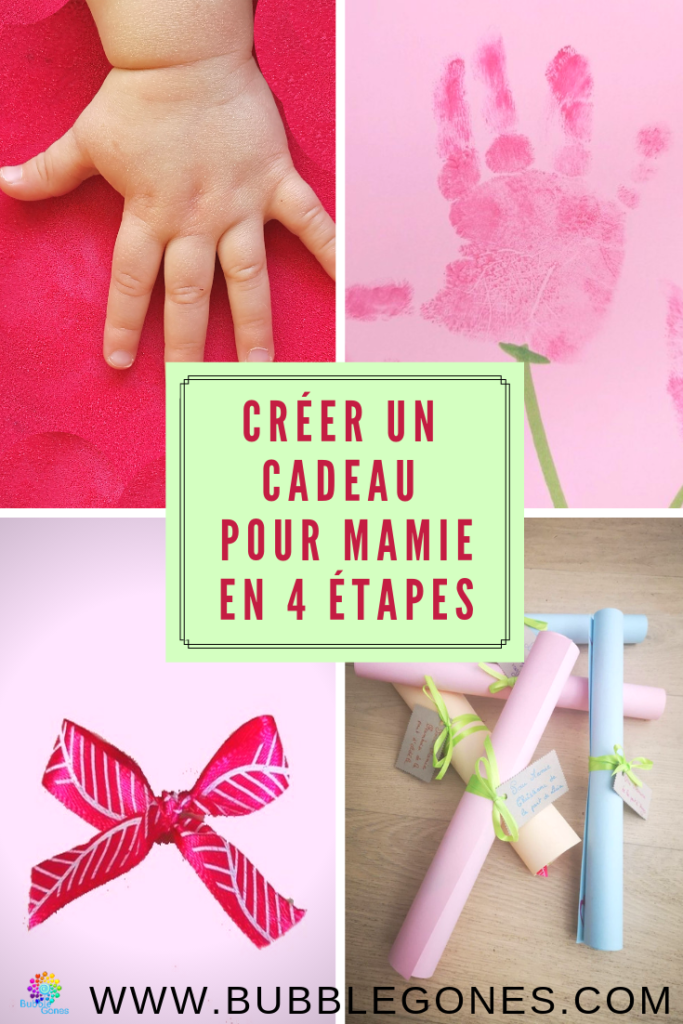 Ma boite à idées d'activités manuelles et de loisirs créatifs, que l'. Creer Un Tableau Pour Sa Grand Mere En 4 Etapes