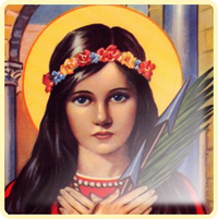 Click here to listen to a beautiful audio presentation of the Story of Saint Philomena.