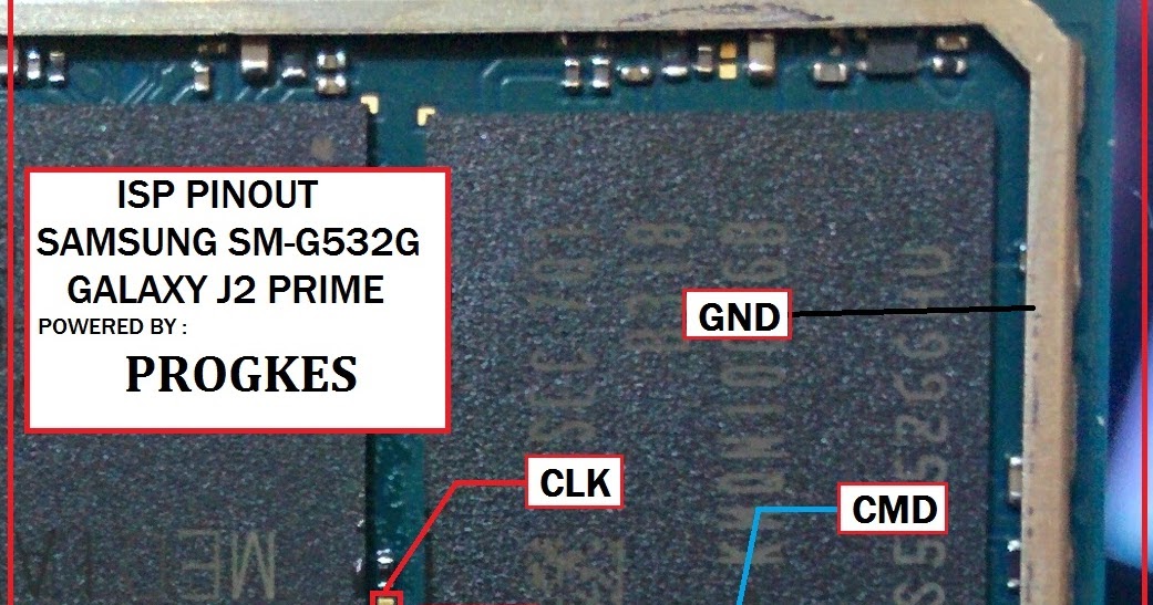 Isp Pinout G532m - Gadget To Review