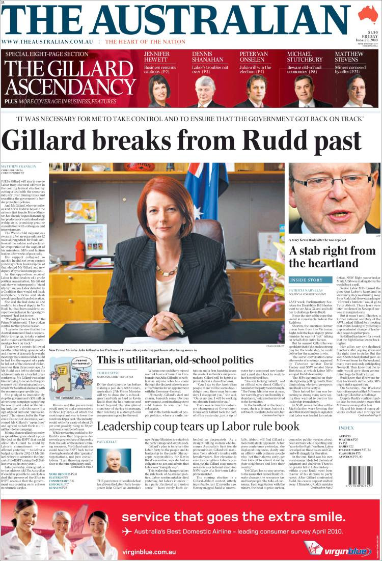 Image result for the australian newspaper front page