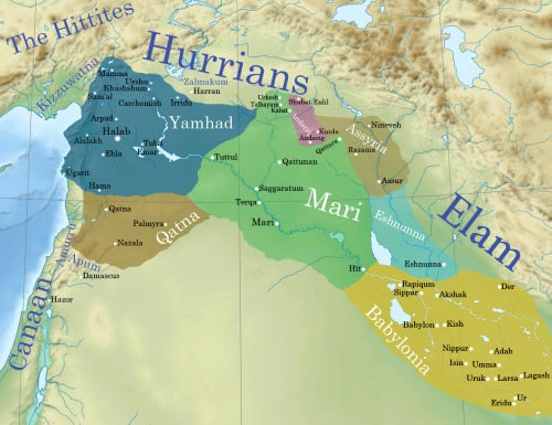 Ancient Syro-Mesopotamia ca. 1764 BCE