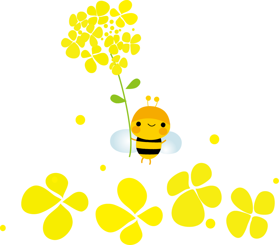 エレガント菜の花 畑 イラスト かわいいディズニー画像