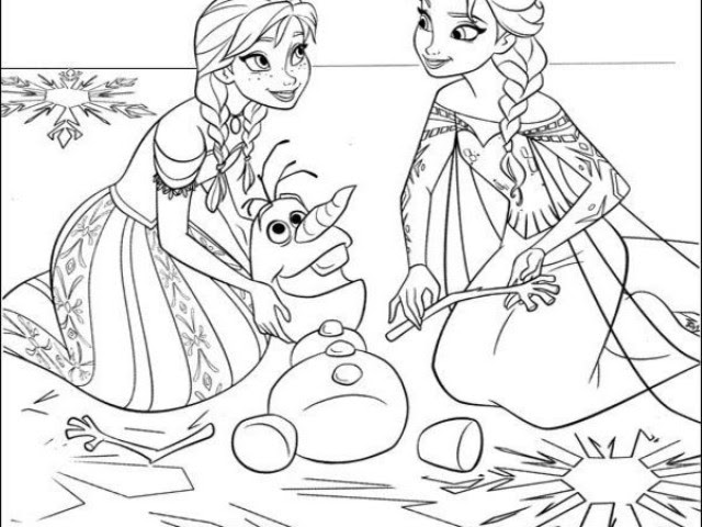 Free printable coloring pages coloring pages for kids coloring books. Coloring Pages For Kids Frozen At Getdrawings Free Download